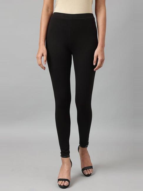 w black skinny fit tights