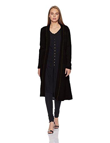 w for woman women's ethnic cardigan (17no65253-66286_black_ws)