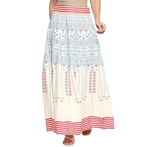 w for woman women's maxi skirt (19few50105-110821_white_wm_white_m)