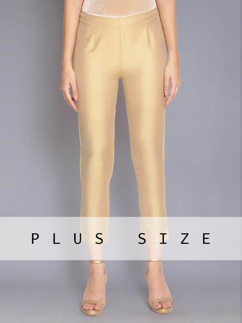 w golden cotton pants