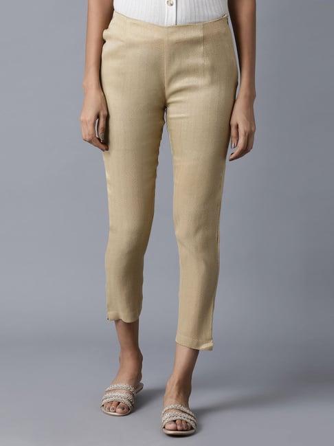 w golden regular fit pants