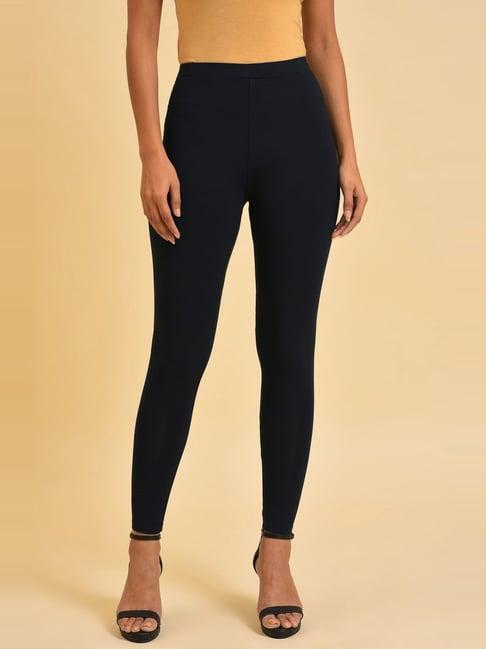 w navy skinny fit tights