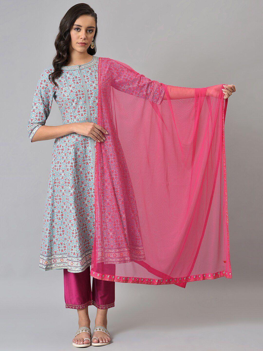 w rose dupatta