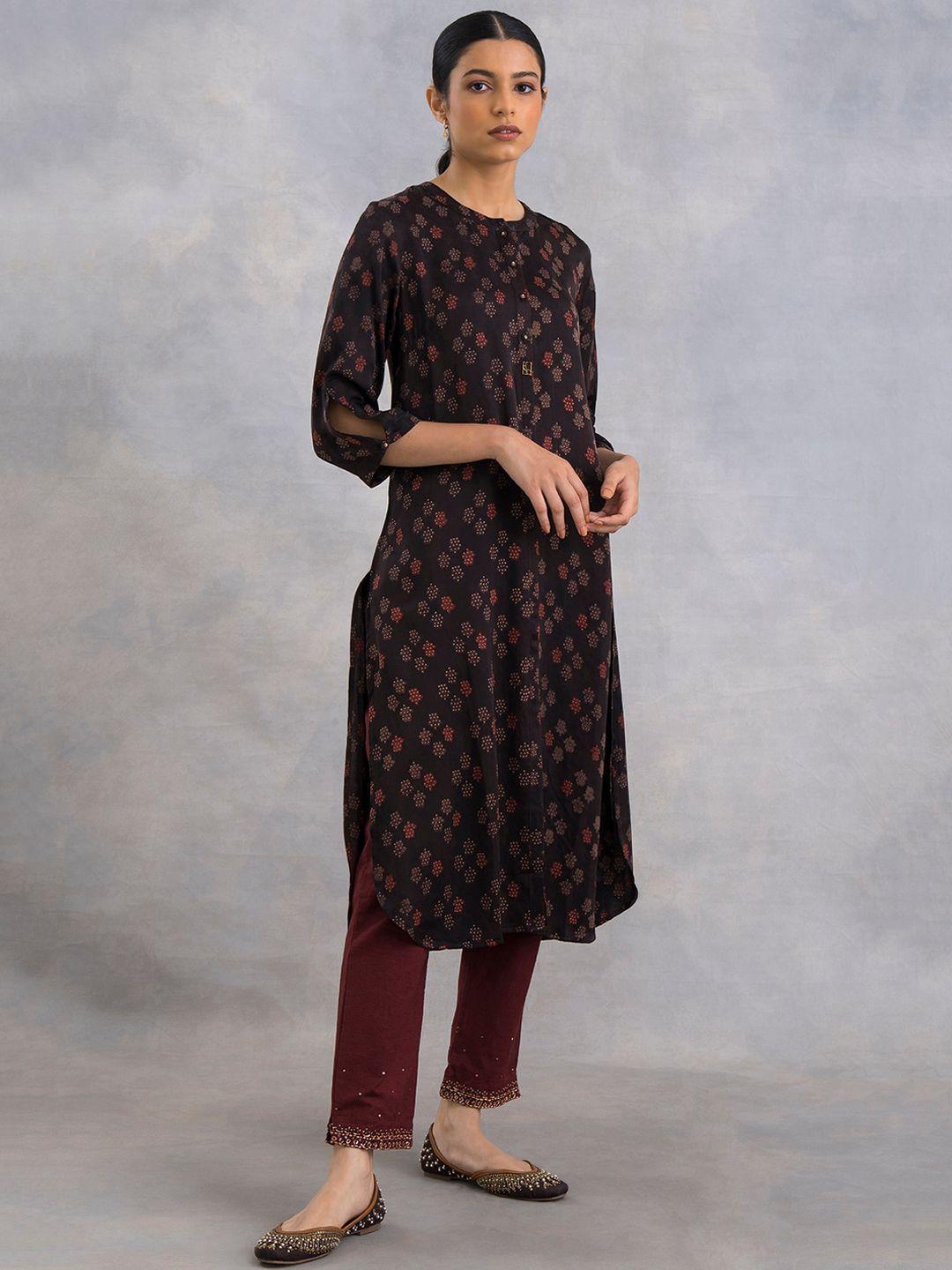 w the folksong ethnic motifs printed kurta