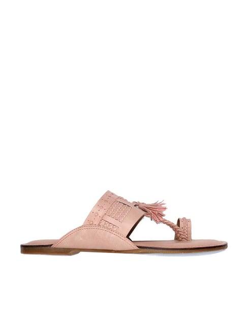 w women's wbrinn pink toe ring sandals