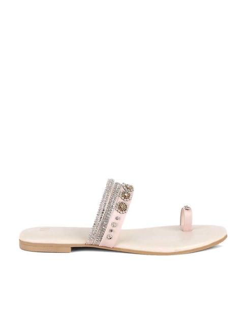 w women's wlyla pink toe ring sandals