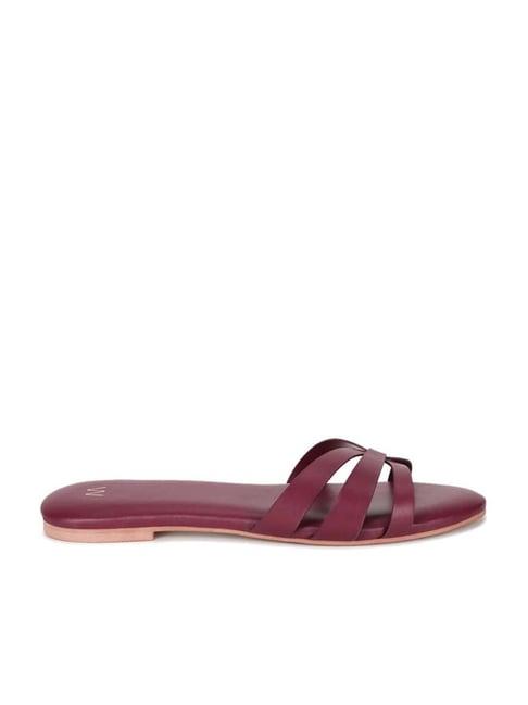 w women's wnatalie burgundy casual sandals