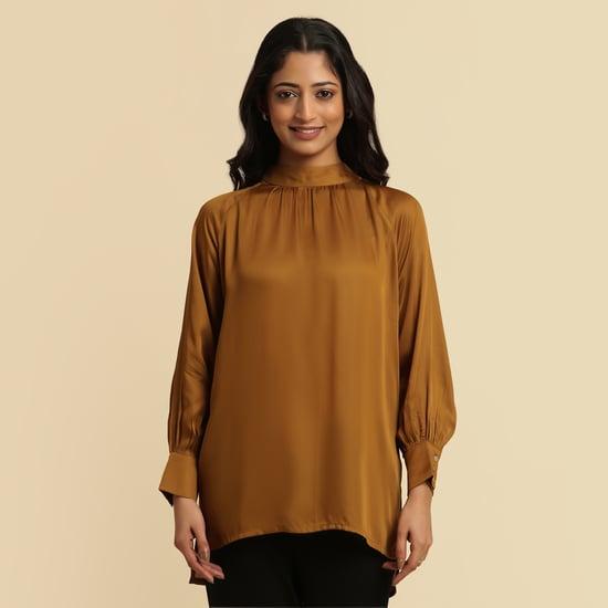 w women solid top