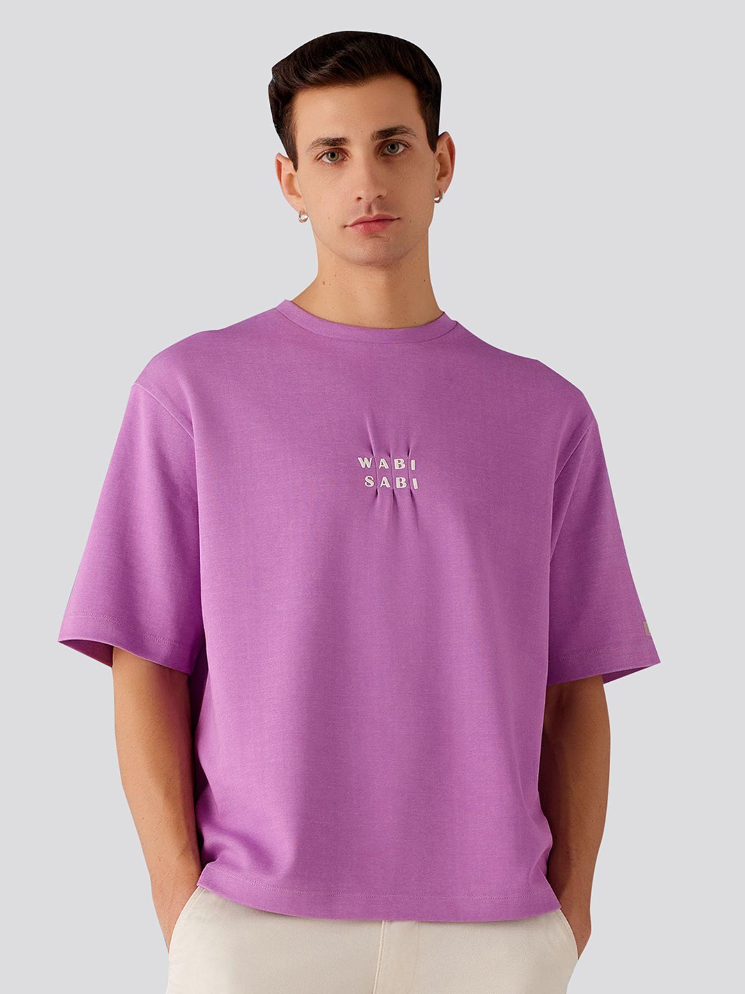 wabi sabi oversized unisex t-shirt lavender