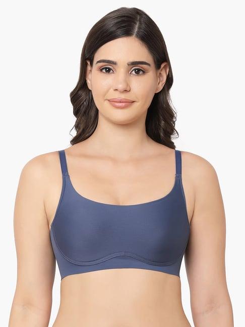 wacoal blue non-wired bralette
