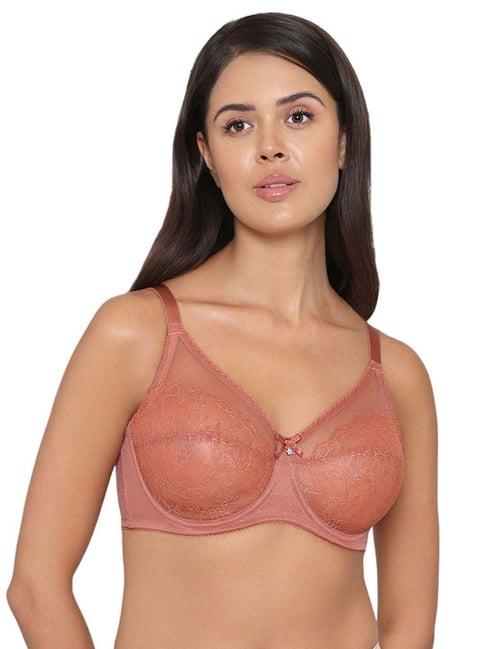 wacoal brown lace work everyday bra