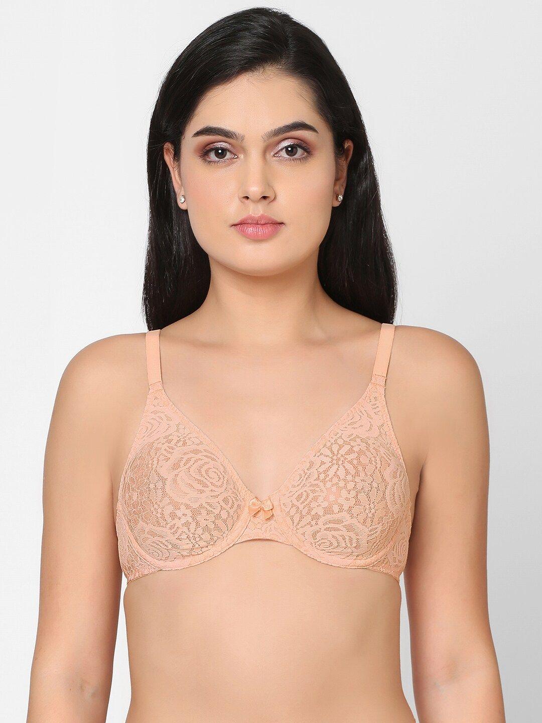 wacoal floral lace underwired dry fit bra