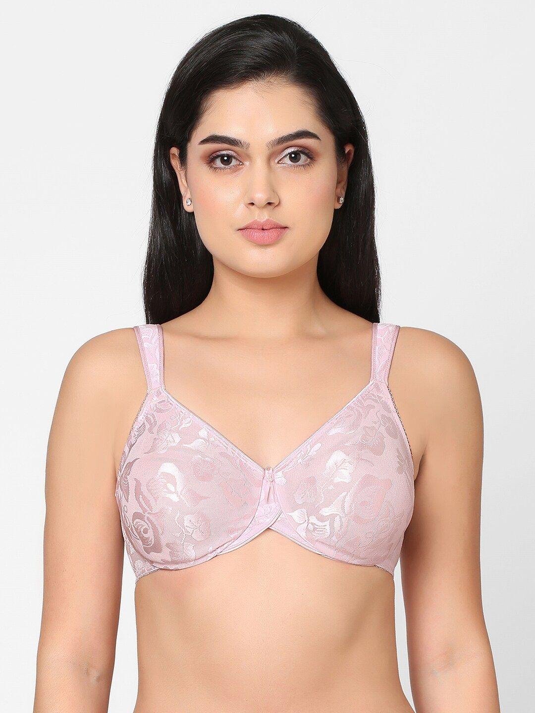 wacoal floral printed underwired dry fit bra