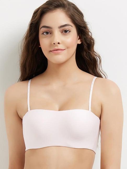 wacoal light pink padded bra