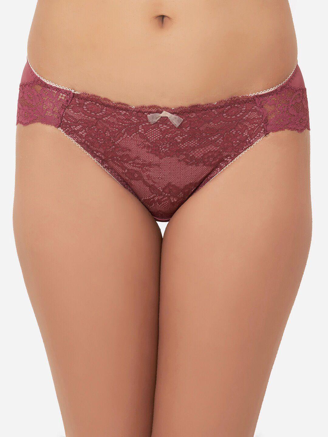 wacoal women mauve lace hipster briefs pmi124-rp