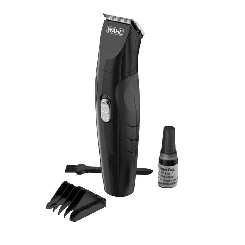 wahl groomsman rechargeable cordless trimmer - black