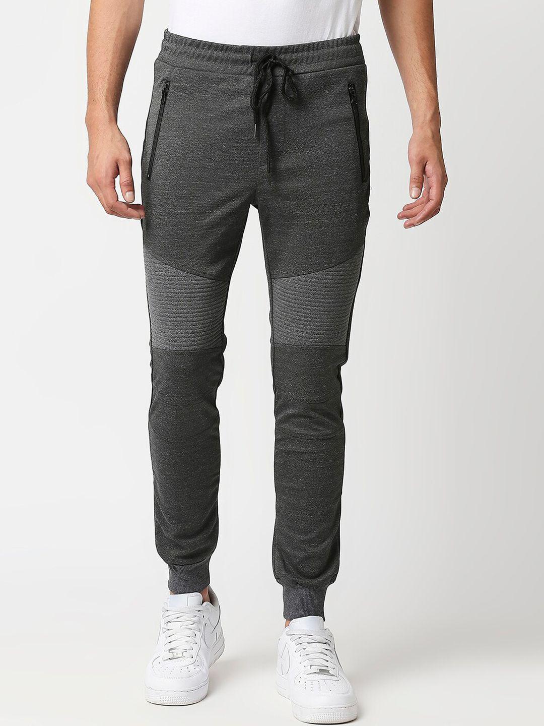 waimea men grey melange solid jogger