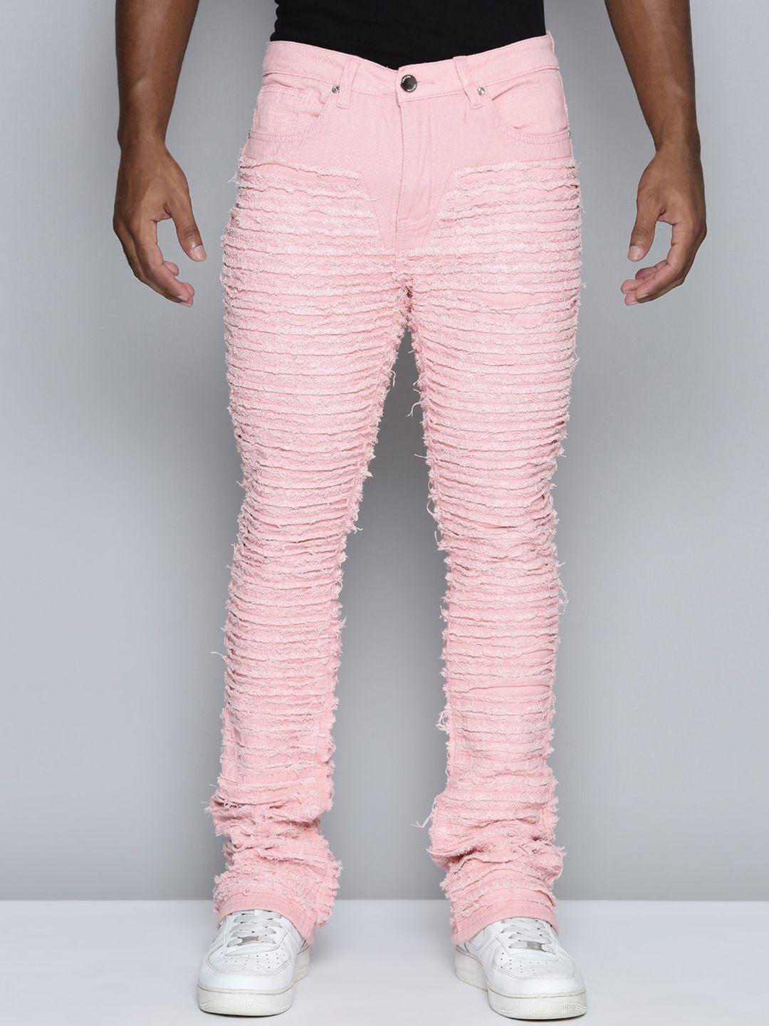 waimea men hollywood bootcut mid-rise stretchable jeans