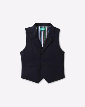 waistcoat with insert pockets