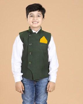 waistcoat with side vents