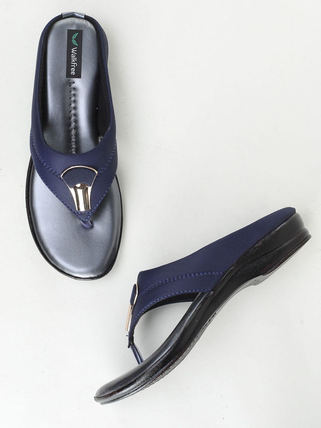 walkfree embellished t-strap flats