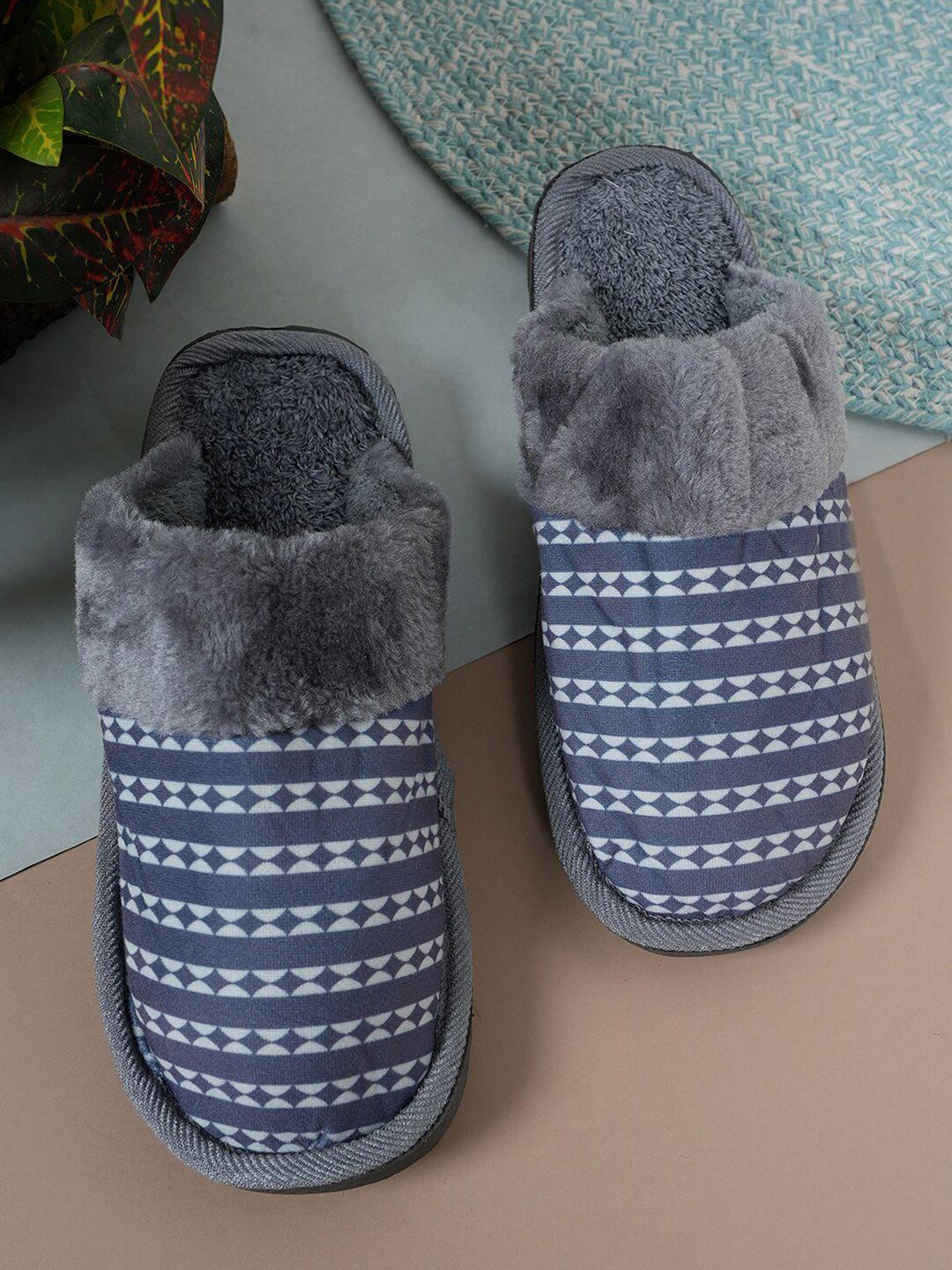 walkfree men printed room slippers