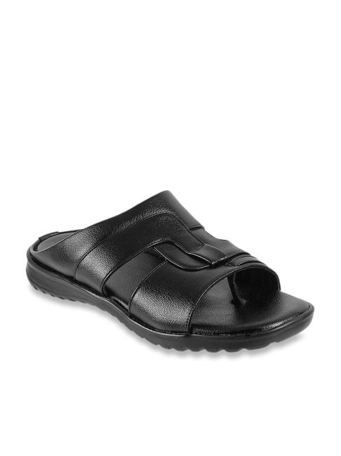 walkway men's black casual sandals