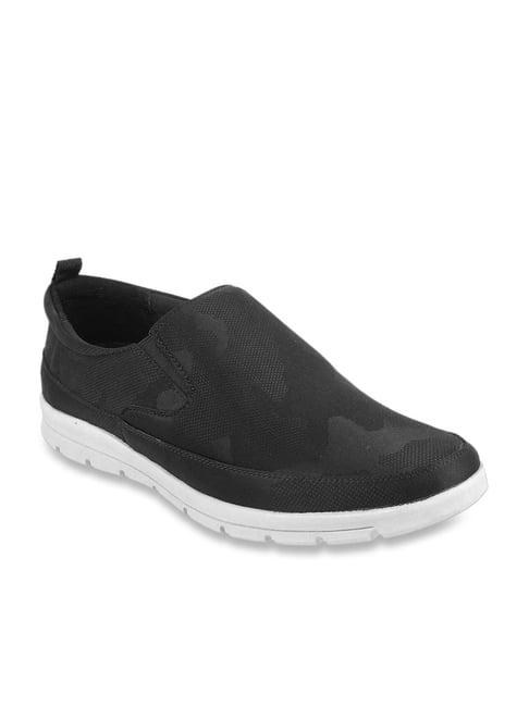 walkway black casual slip-ons