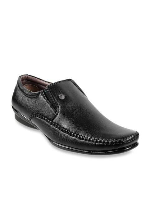 walkway black formal slip-ons