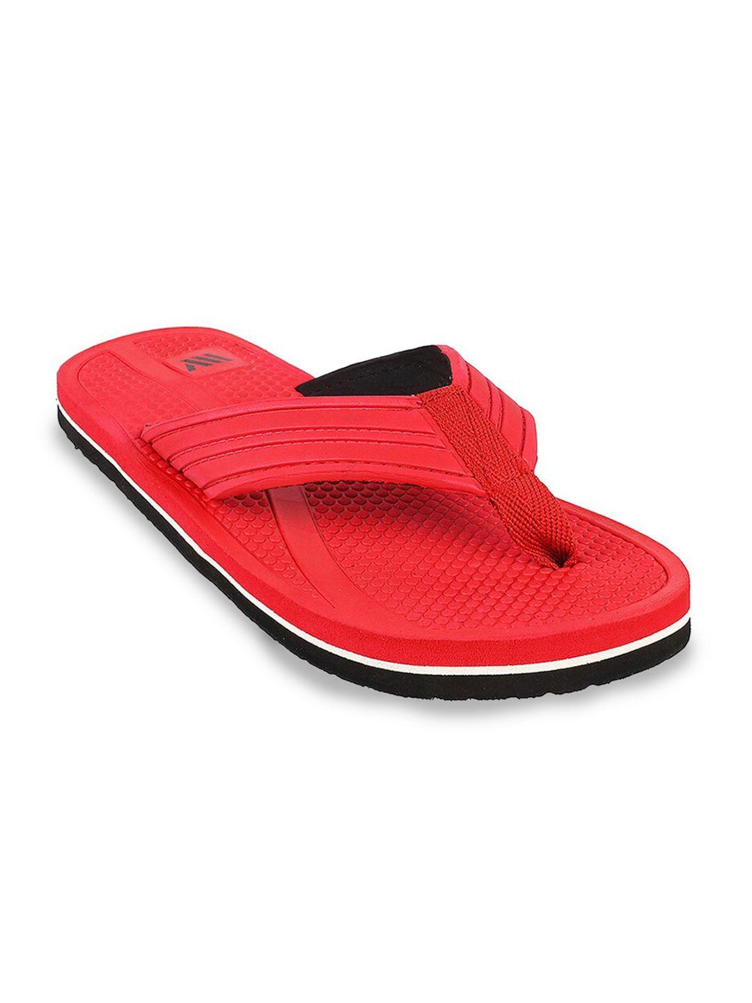 walkway by metro men red thong flip-flops