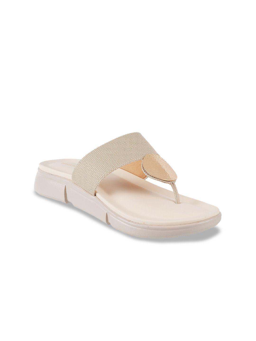 walkway by metro open back textured t-strap flats