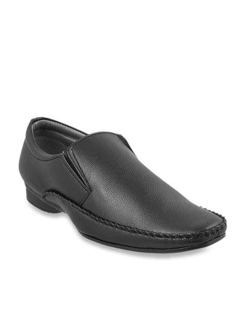 walkway men's black formal slip-ons