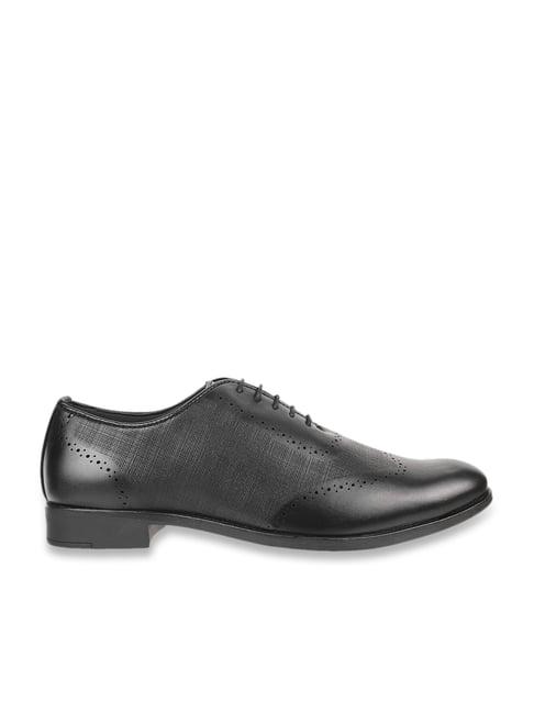walkway men's black oxford shoes
