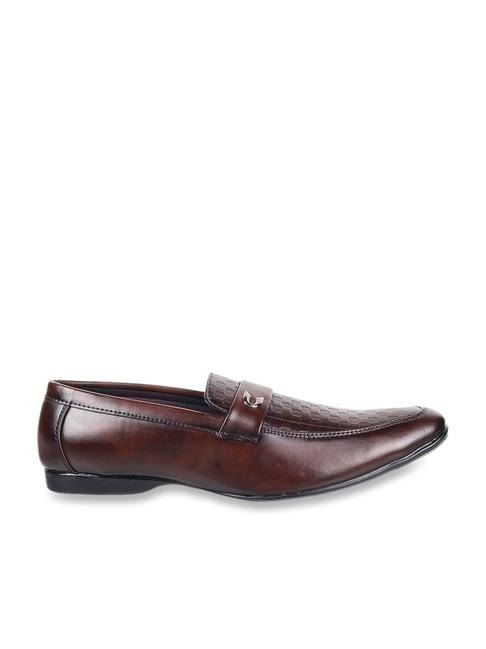 walkway men's brown formal loafers