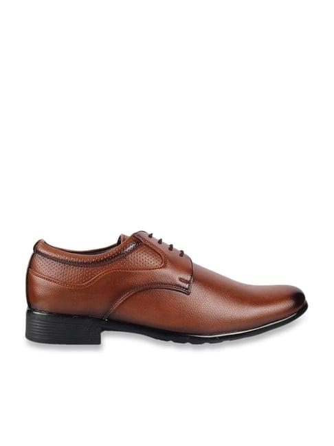 walkway men's brown shoe lace-up