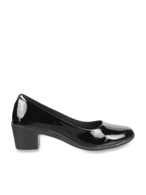 walkway women's black casual pumps