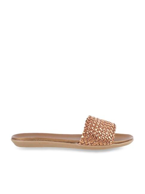 walkway women's copper casual sandals