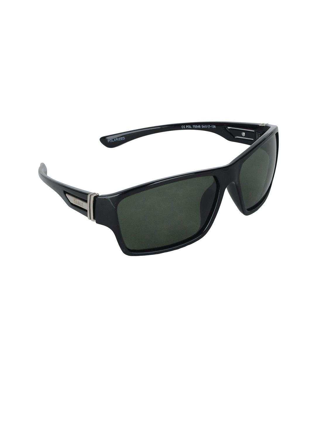 walrus men green lens & black sports sunglasses lsgm-gable-ii-040202