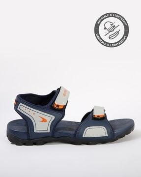 washable sandals with velcro fastening