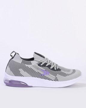 washable lace-up running shoes