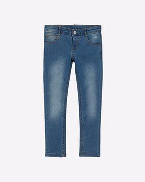 washed cotton jeans