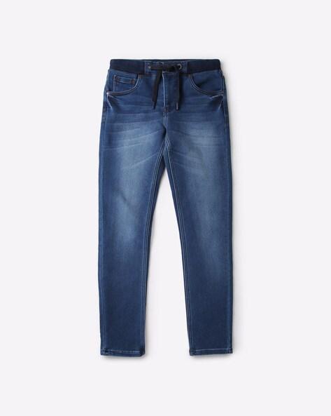 washed slim fit jeans