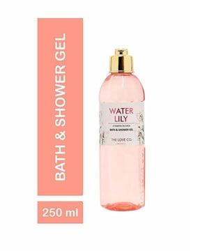 water lily shower gel