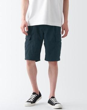 water repellent stretch cargo short pants