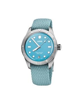 water-resistant analogue watch-01 733 7771 4055-07 3 19 02s