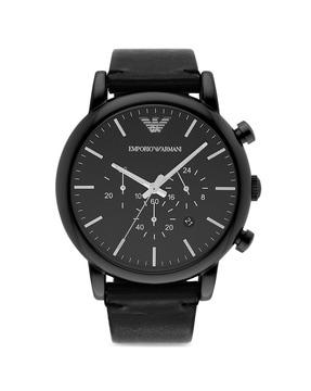 water-resistant chronograph watch - ar1918