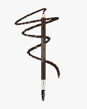 waterproof eyebrow pencil with mascara brush 02 dark brown
