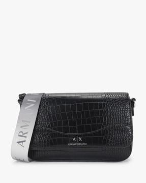 wave crossbody bag with gradient strap