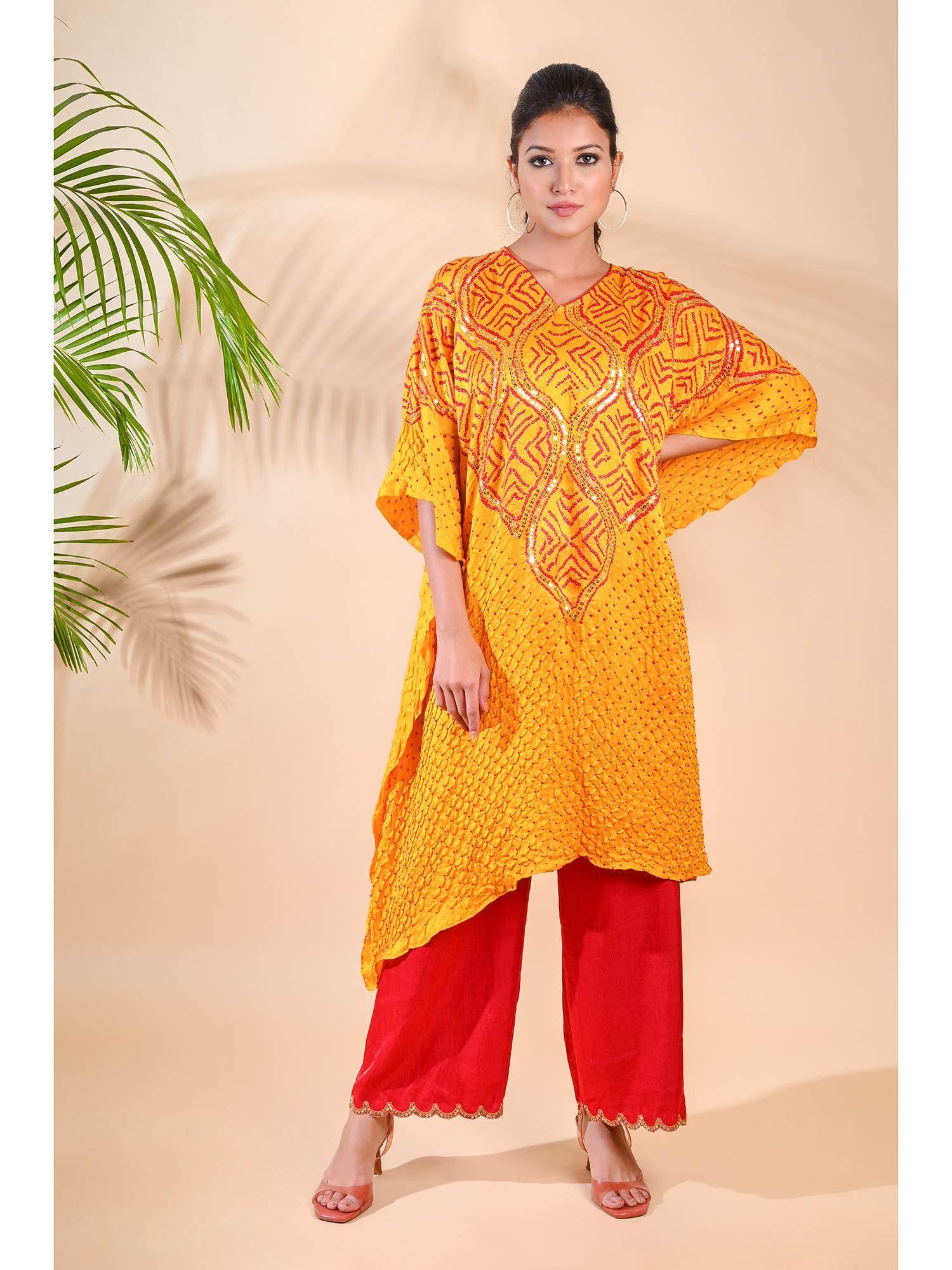 wave sequence kaftan