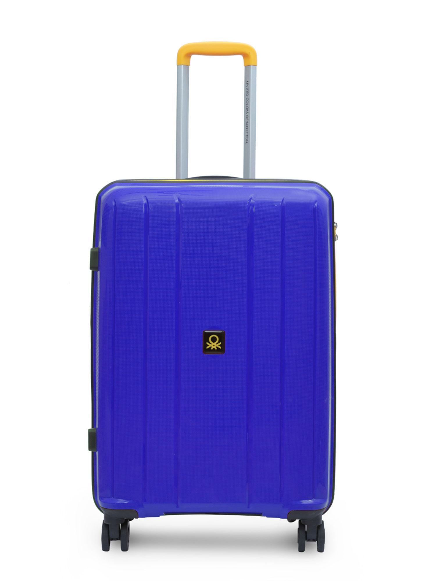 wayfarer unisex hard luggage bag- blue